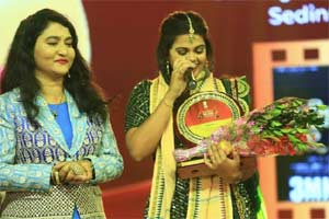 Romyanjali Best Actress Album for Seidinu Mun Hunu Hunu (5th Odisha Music Award)