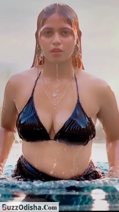 Black Bikini During Achinha Song Shoot