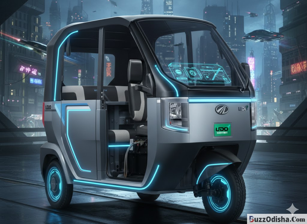 Mahindra Udo Electric Three-Wheeler Launched at ₹3.58 Lakh A Game-Changer in Last-Mile Mobility