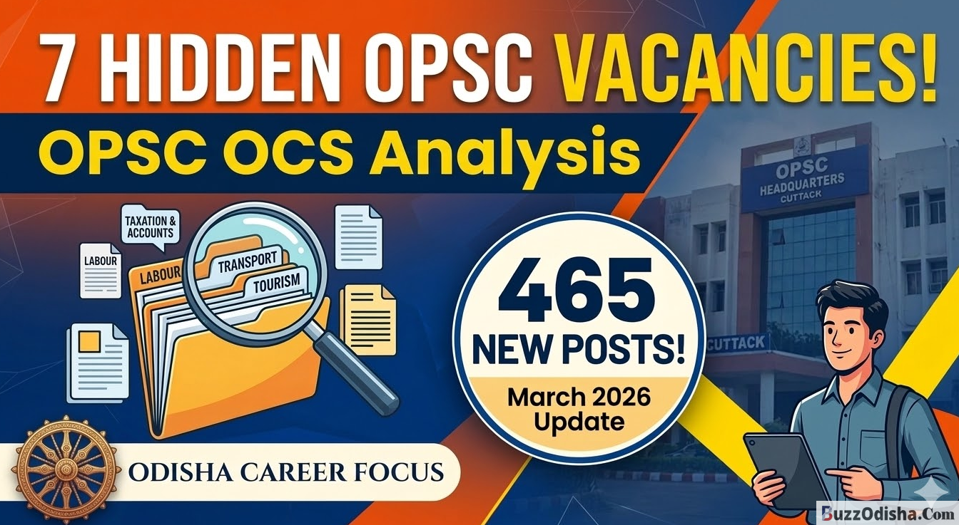 7 Hidden OPSC Vacancies Analysis of the 465 New Vacancies for March 2026