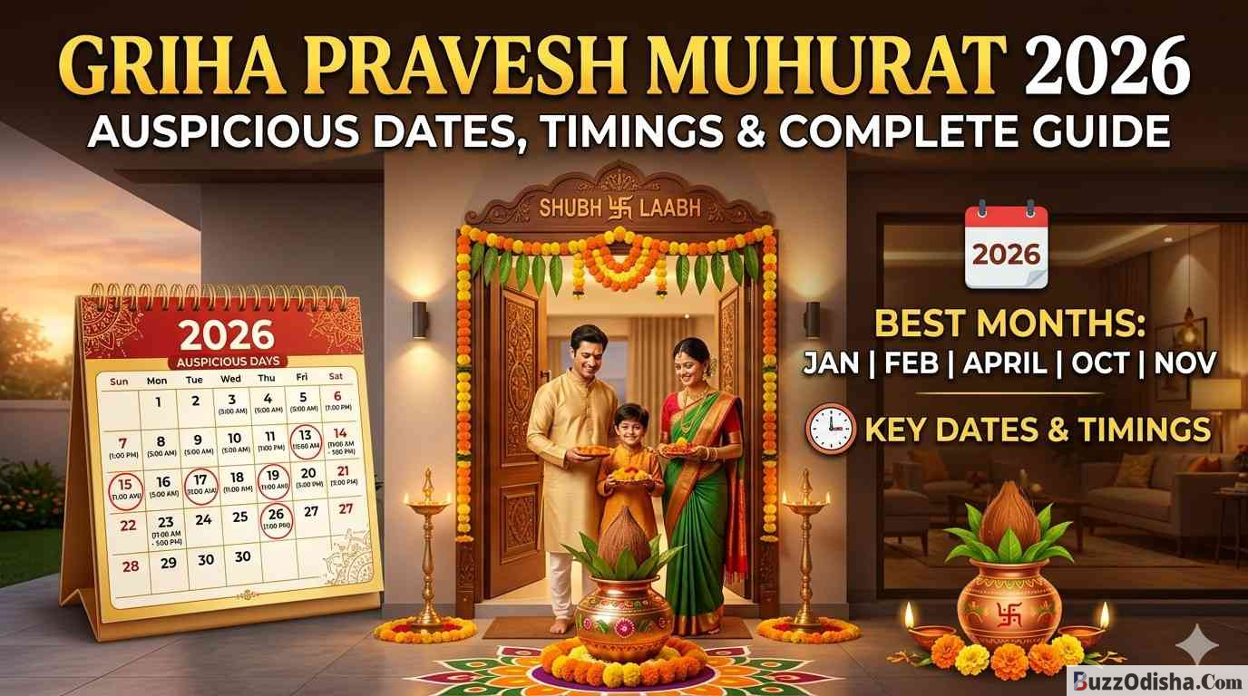 Griha Pravesh Muhurat 2026 Auspicious Dates, Timings & Complete Guide